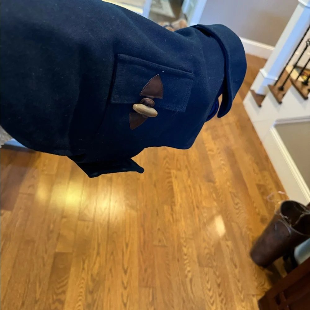 Toggle Wool Dog Coat
